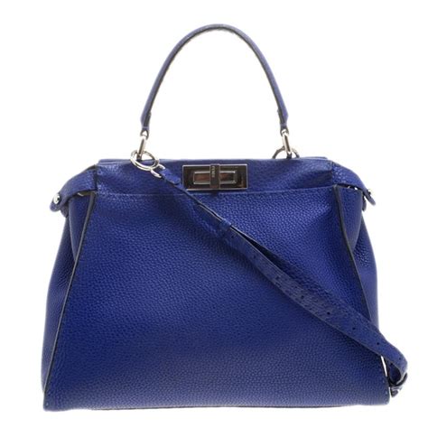 fendi blue shoes|blue fendi handbag.